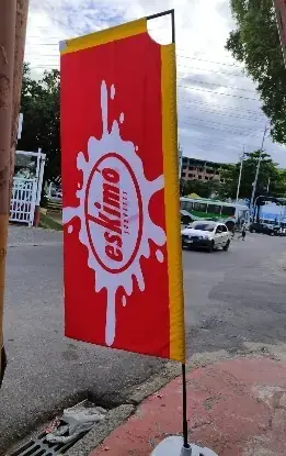 Windbanner Pantanal Flag instalado em cliente, foto 4